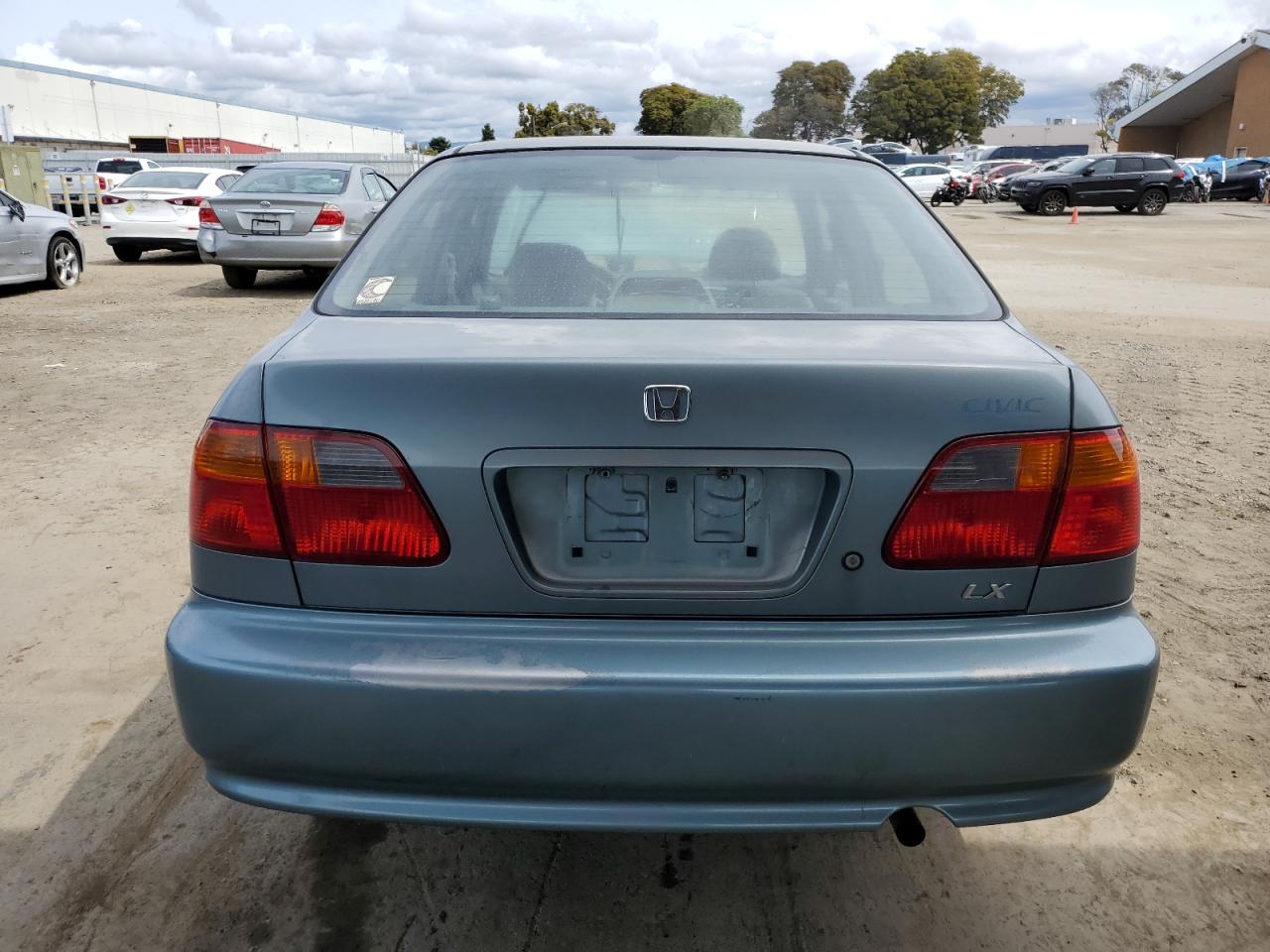 2000 Honda Civic Lx Серебряный vin: 1HGEJ6674YL042595