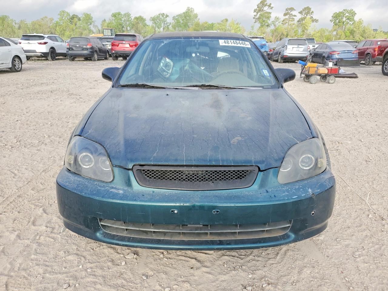 1997 Honda Civic Lx Green vin: 1HGEJ6675VL005308