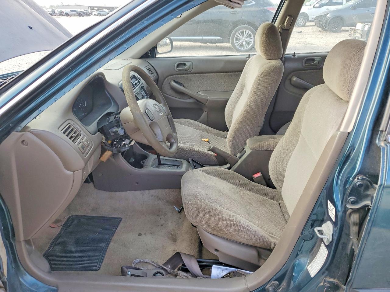 1997 Honda Civic Lx Green vin: 1HGEJ6675VL005308