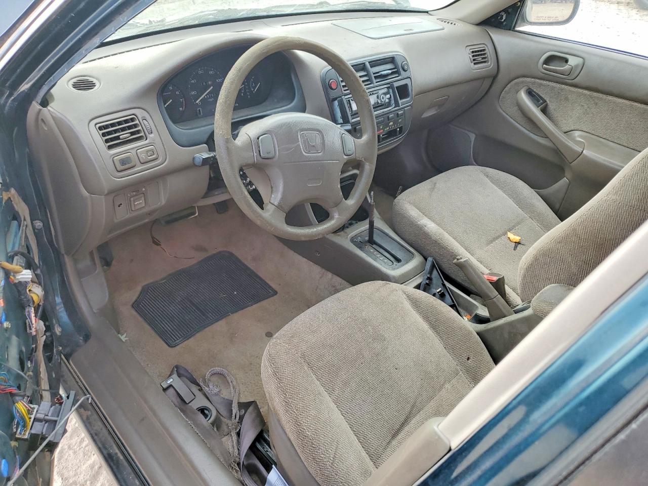 1997 Honda Civic Lx Green vin: 1HGEJ6675VL005308