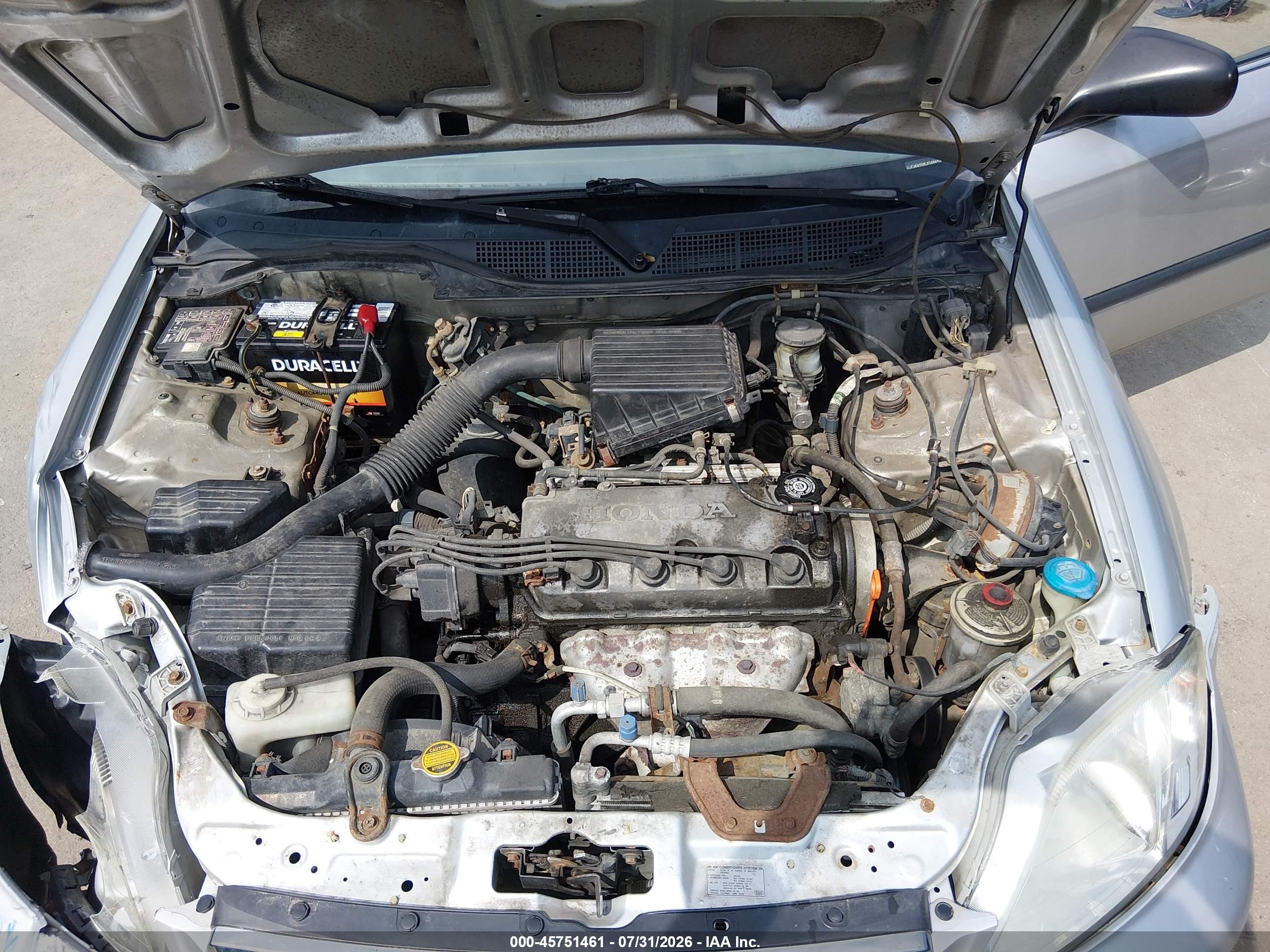 1999 Honda Civic Lx Gray vin: 1HGEJ6675XL013489