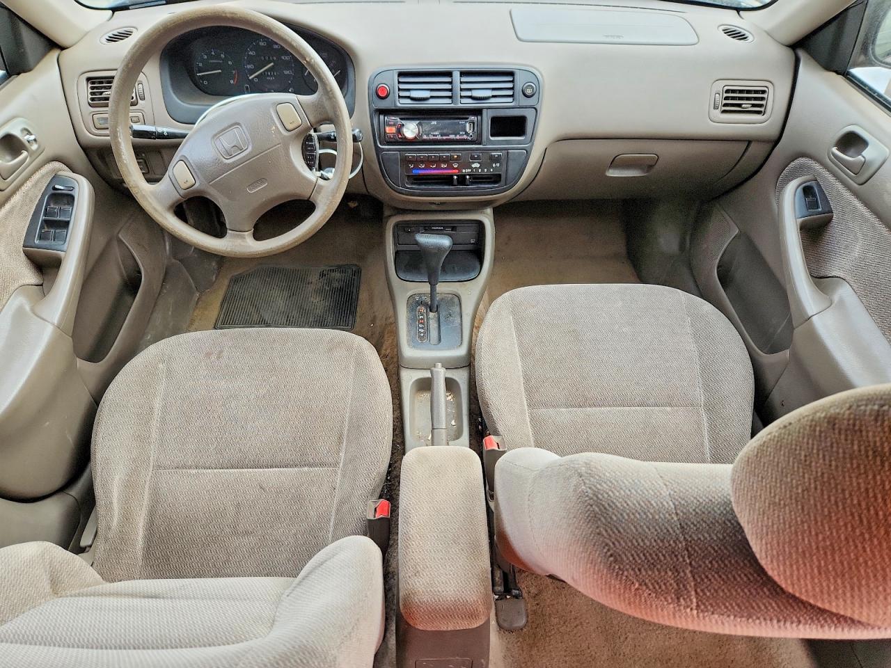 1998 Honda Civic Lx Green vin: 1HGEJ6676WL010454