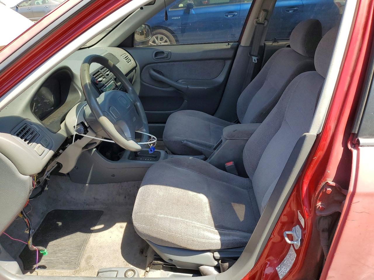 1998 Honda Civic Lx Red vin: 1HGEJ6676WL035886