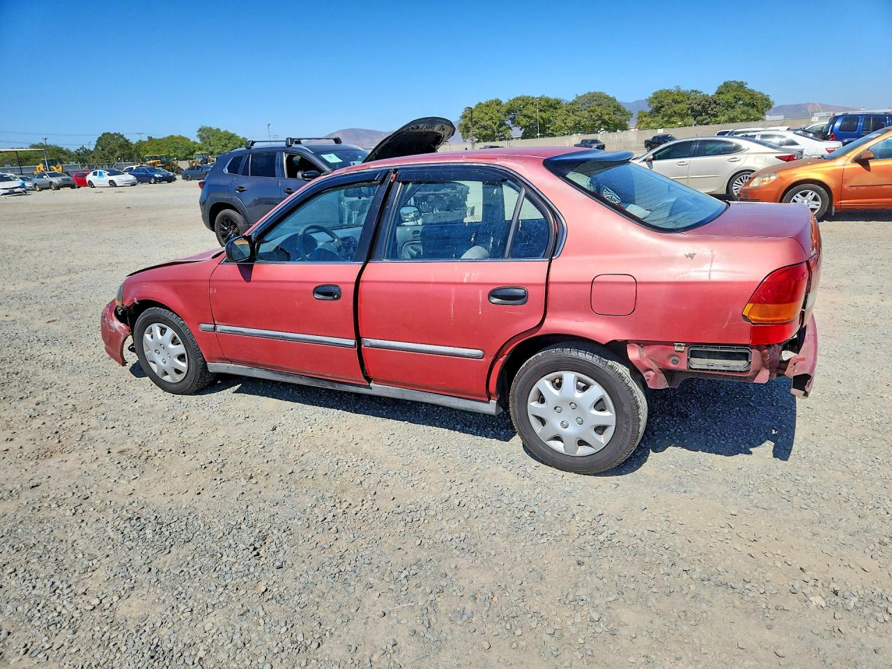 1996 Honda Civic Lx Brown vin: 1HGEJ667XTL000277