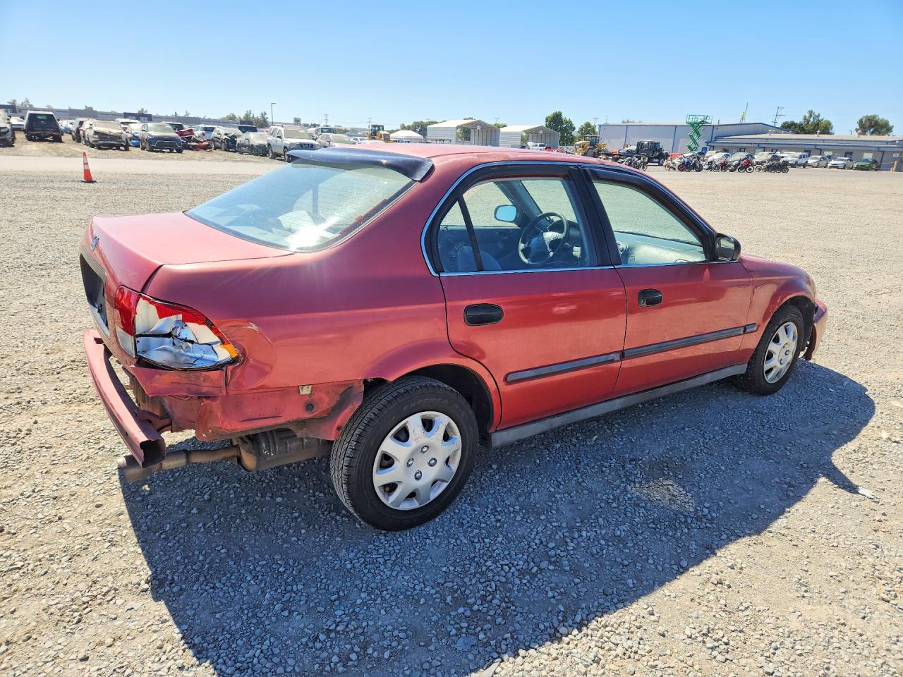 1996 Honda Civic Lx Brown vin: 1HGEJ667XTL000277