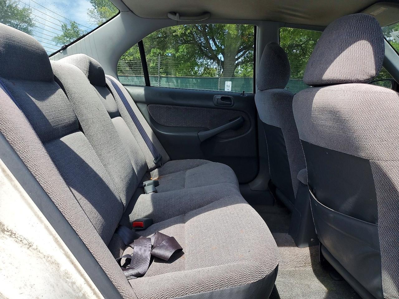 1996 Honda Civic Lx White vin: 1HGEJ667XTL021808