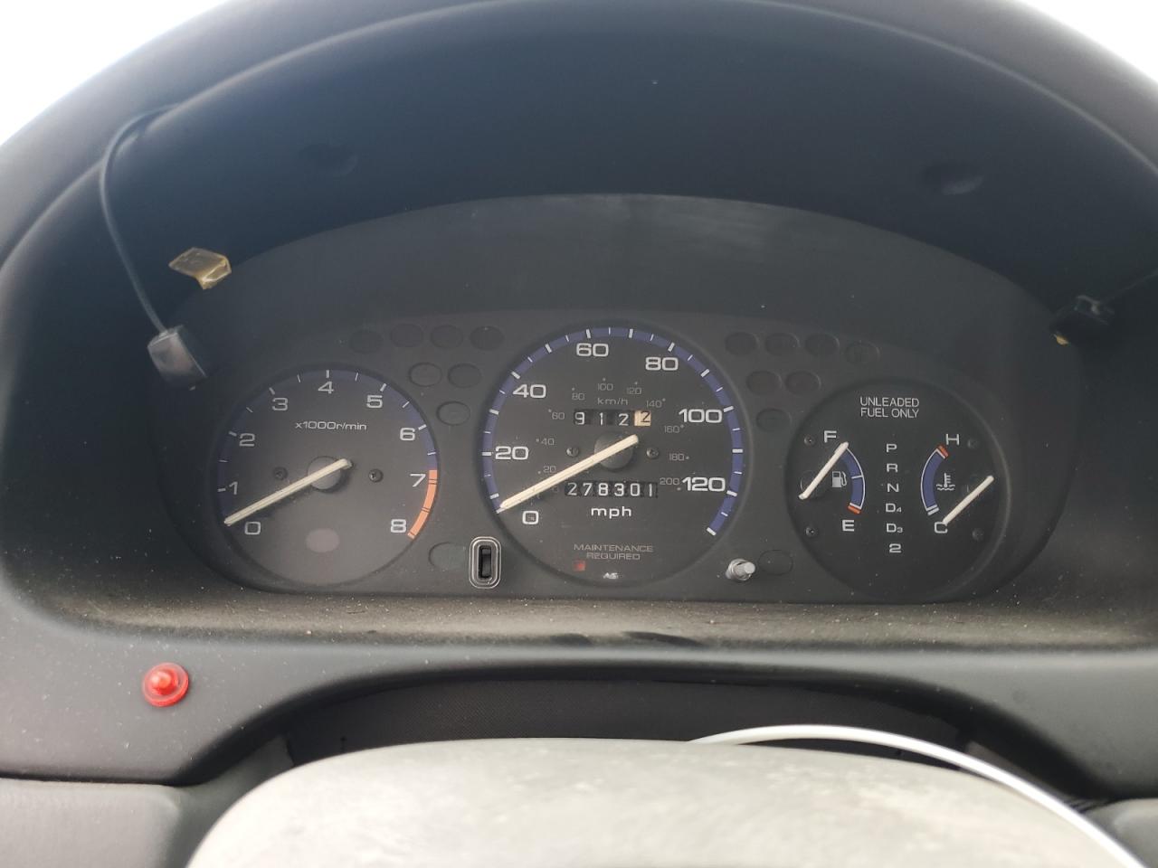 1997 Honda Civic Lx Red vin: 1HGEJ667XVL014568