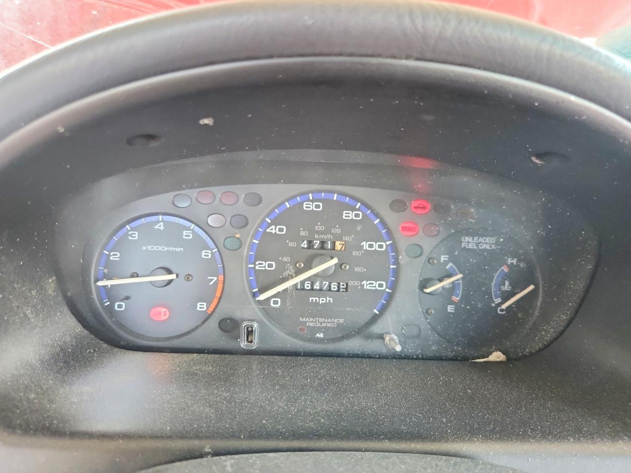 1996 Honda Civic Красный vin: 1HGEJ7129TL068233
