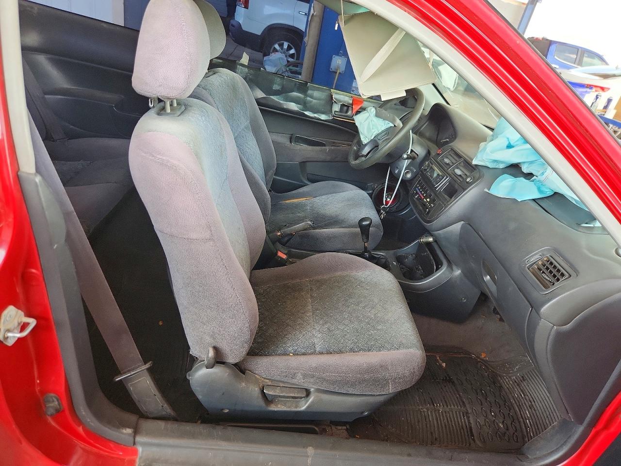 1996 Honda Civic Красный vin: 1HGEJ7129TL068233