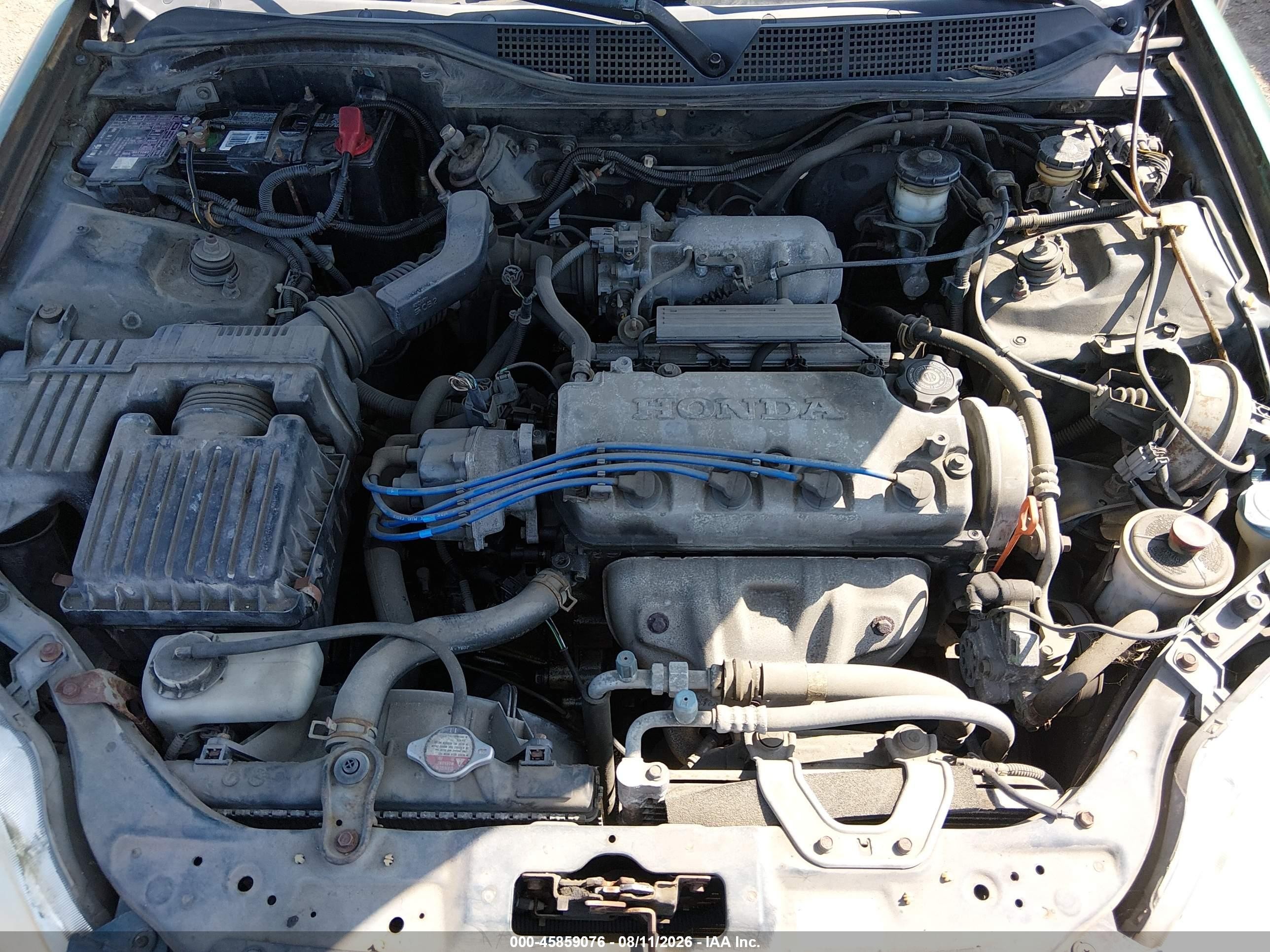 1996 Honda Civic Ex Green vin: 1HGEJ8140TL084263