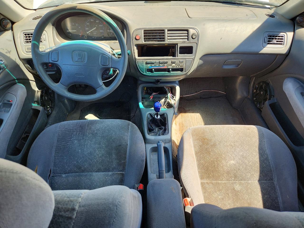 1998 Honda Civic Ex White vin: 1HGEJ8140WL082128