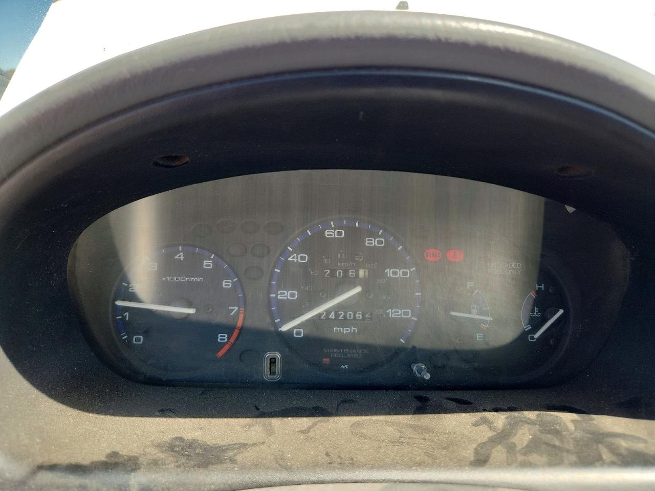 1998 Honda Civic Ex White vin: 1HGEJ8140WL082128