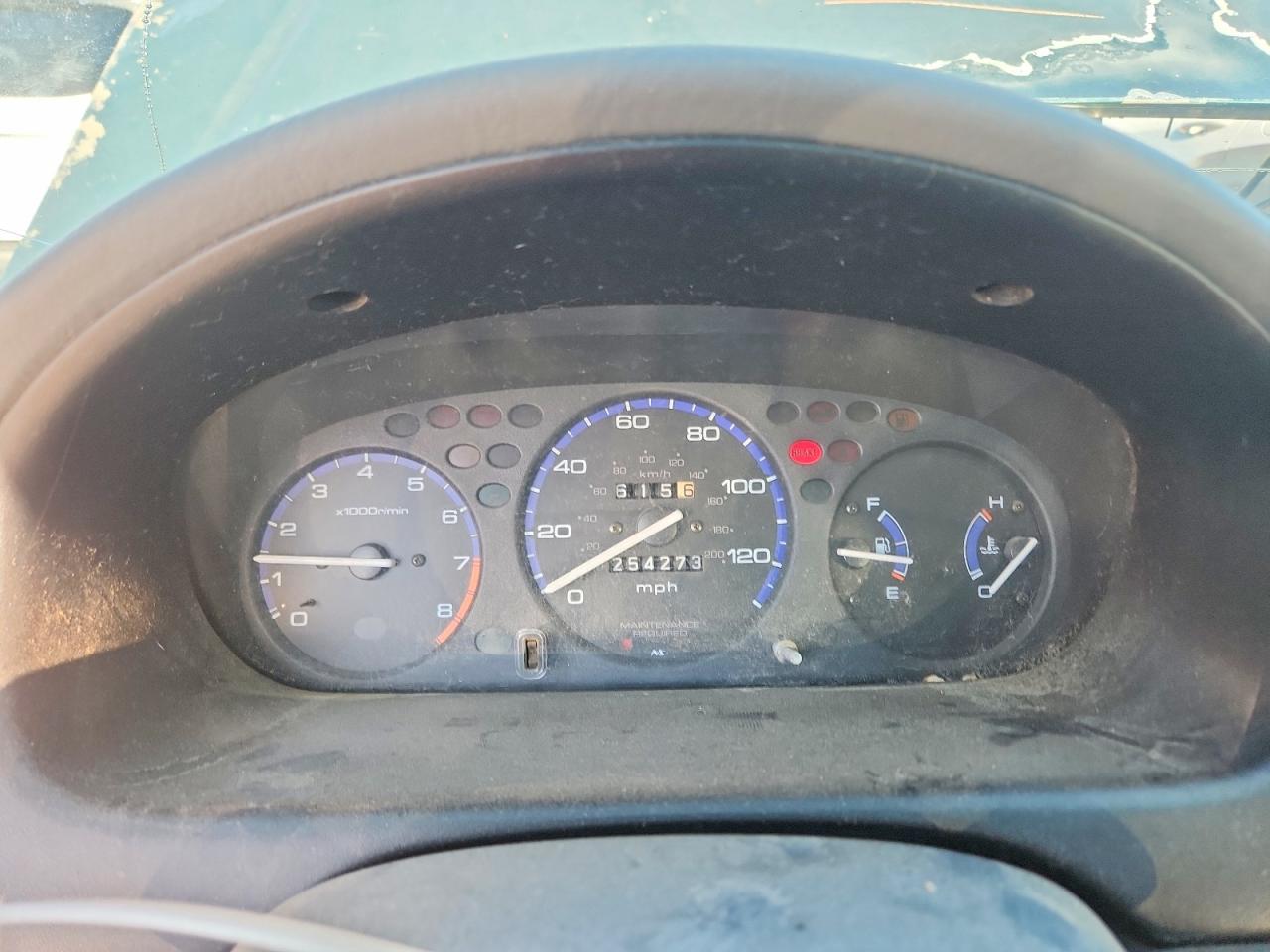 1999 Honda Civic Ex Teal vin: 1HGEJ8141XL079031