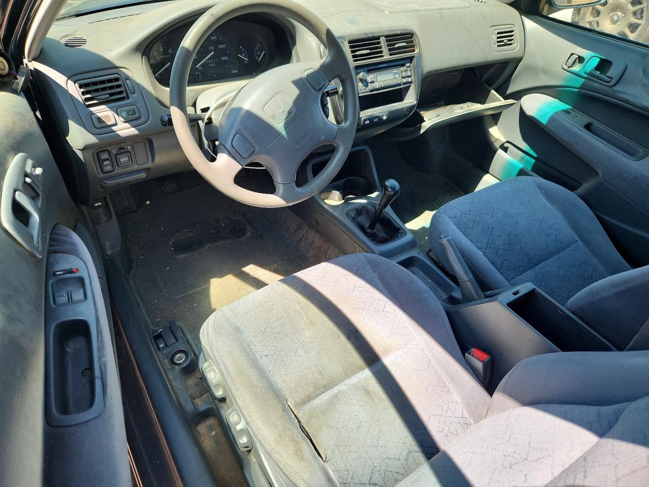 1999 Honda Civic Ex Teal vin: 1HGEJ8141XL079031