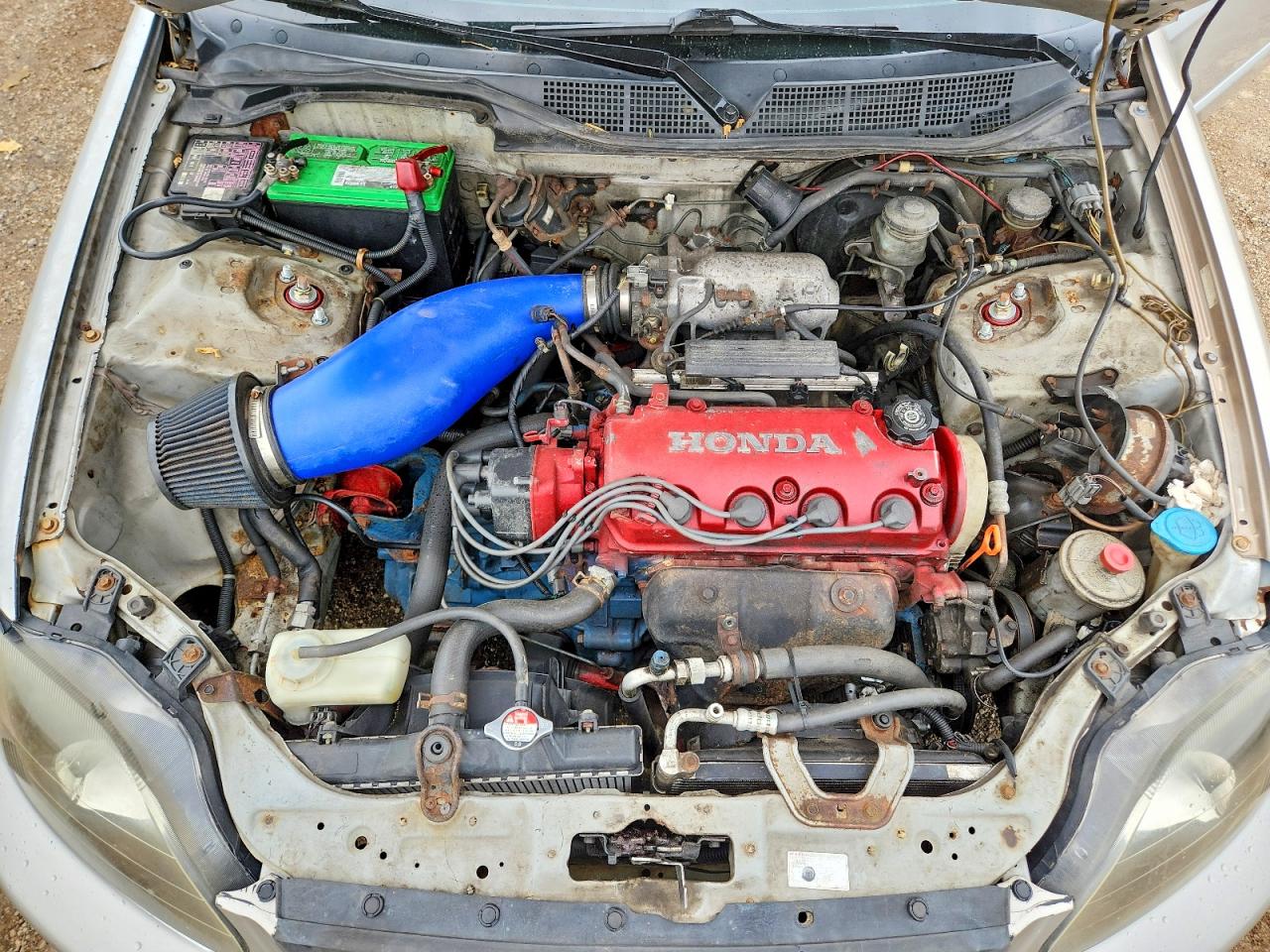 2000 Honda Civic Ex Silver vin: 1HGEJ8141YL047455