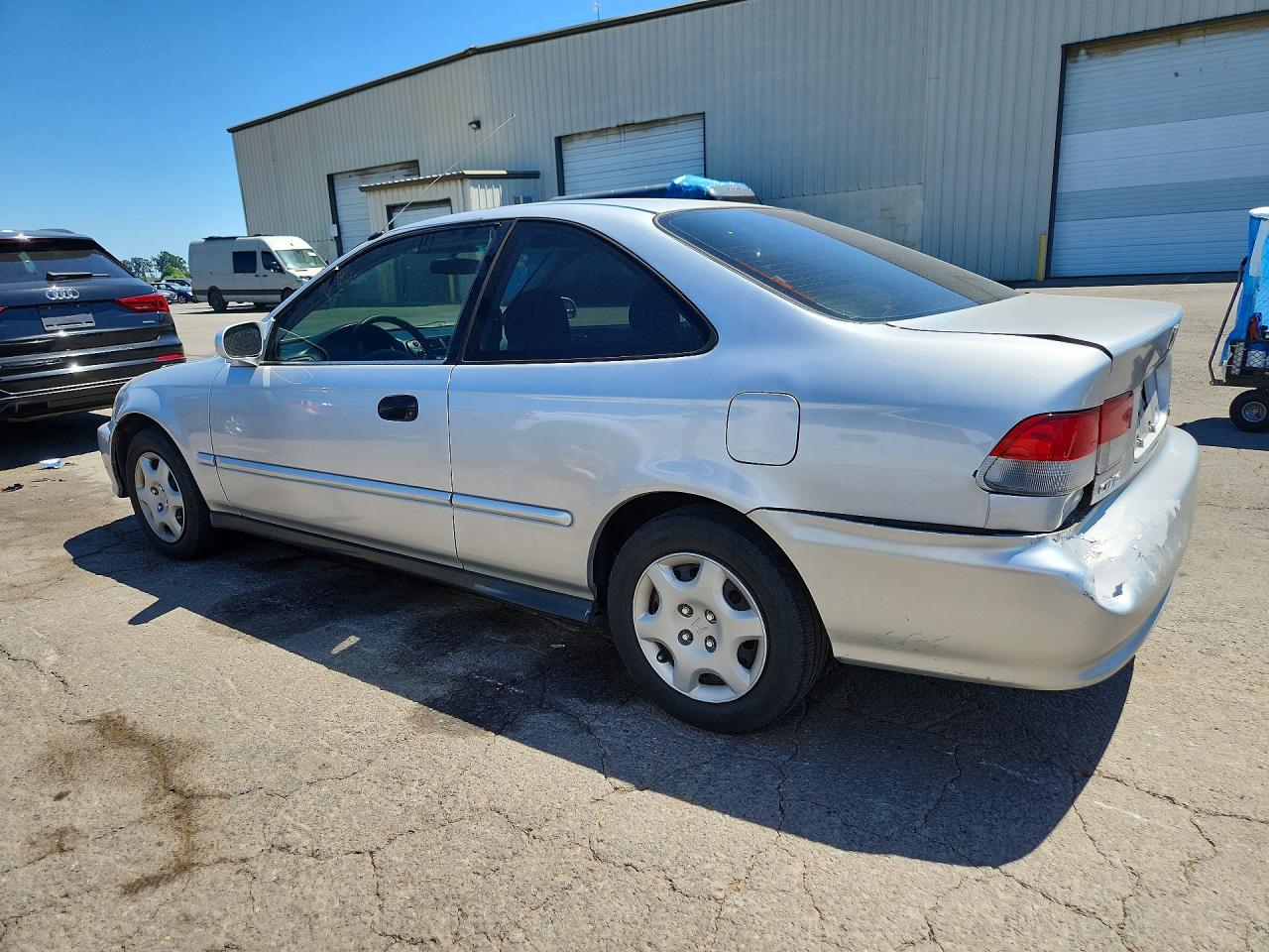 2000 Honda Civic Ex Silver vin: 1HGEJ8141YL076728