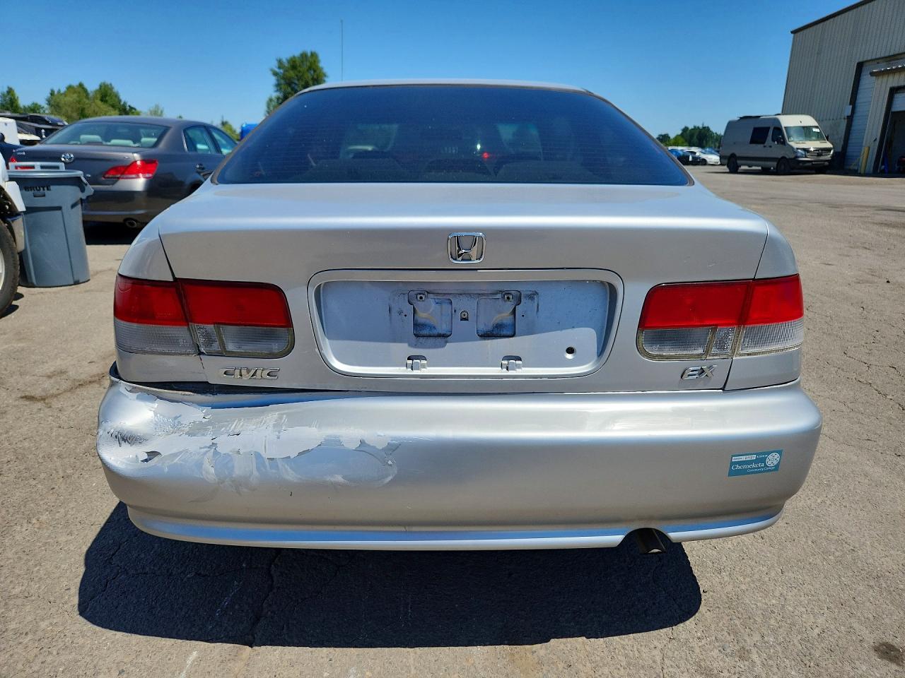 2000 Honda Civic Ex Silver vin: 1HGEJ8141YL076728