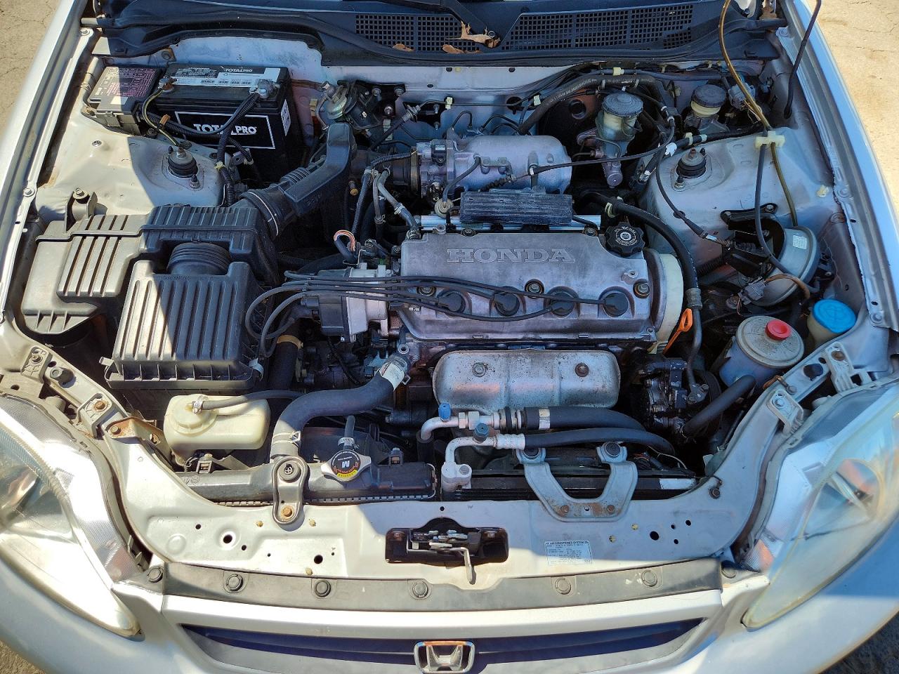 2000 Honda Civic Ex Silver vin: 1HGEJ8141YL076728