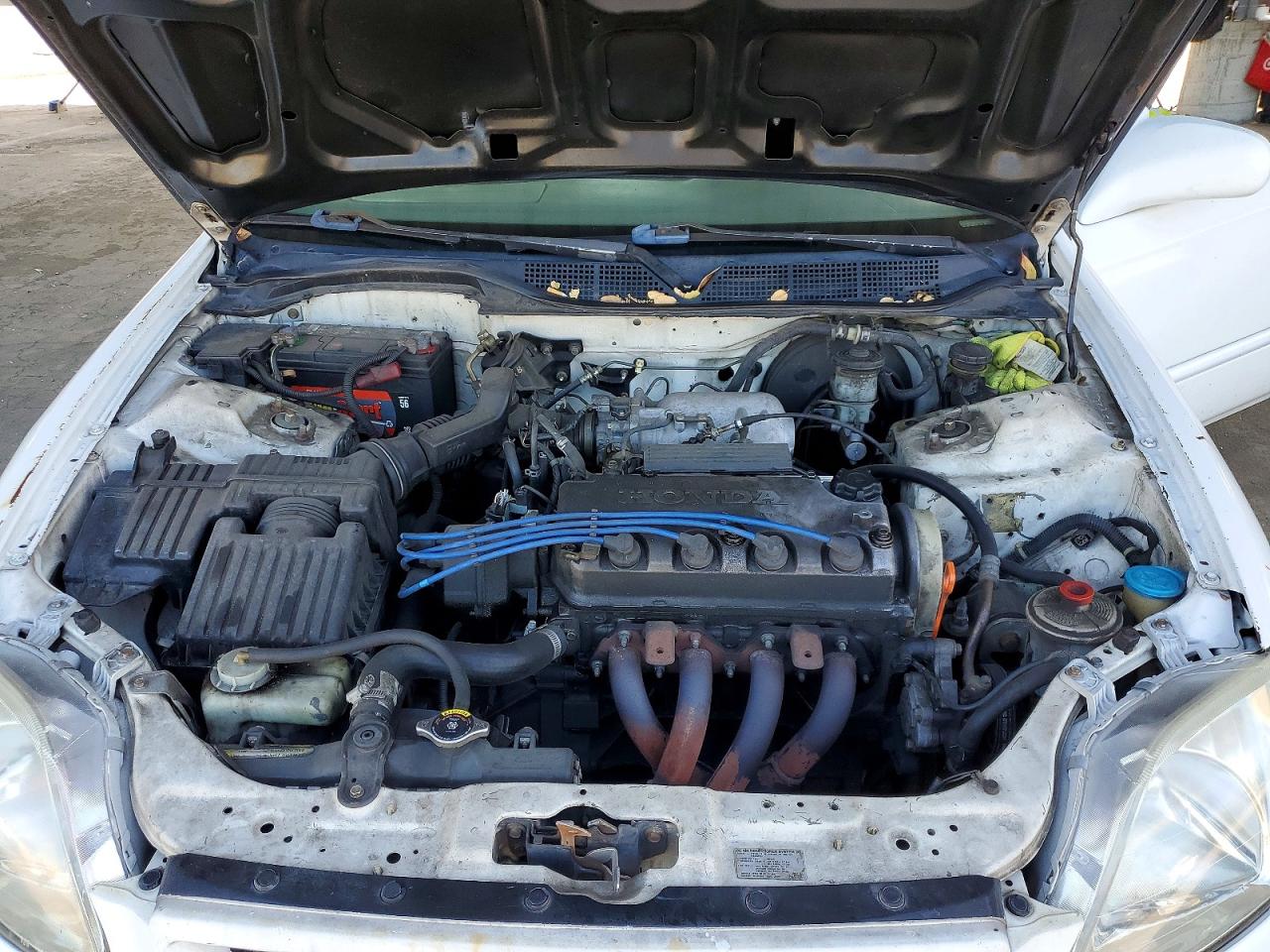 2000 Honda Civic Ex Белый vin: 1HGEJ8141YL089205