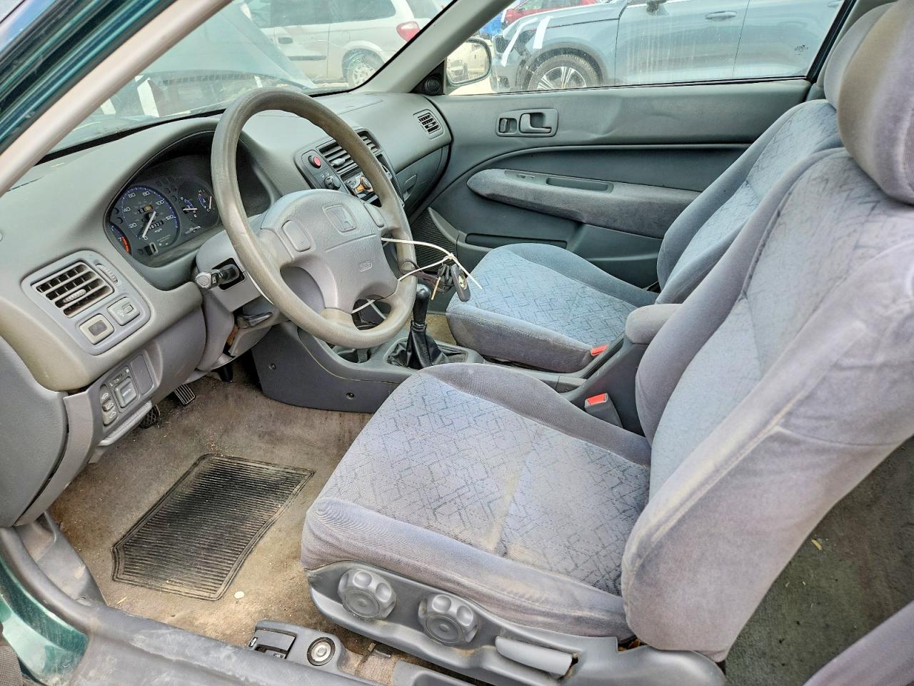 1999 Honda Civic Ex Green vin: 1HGEJ8142XL063288