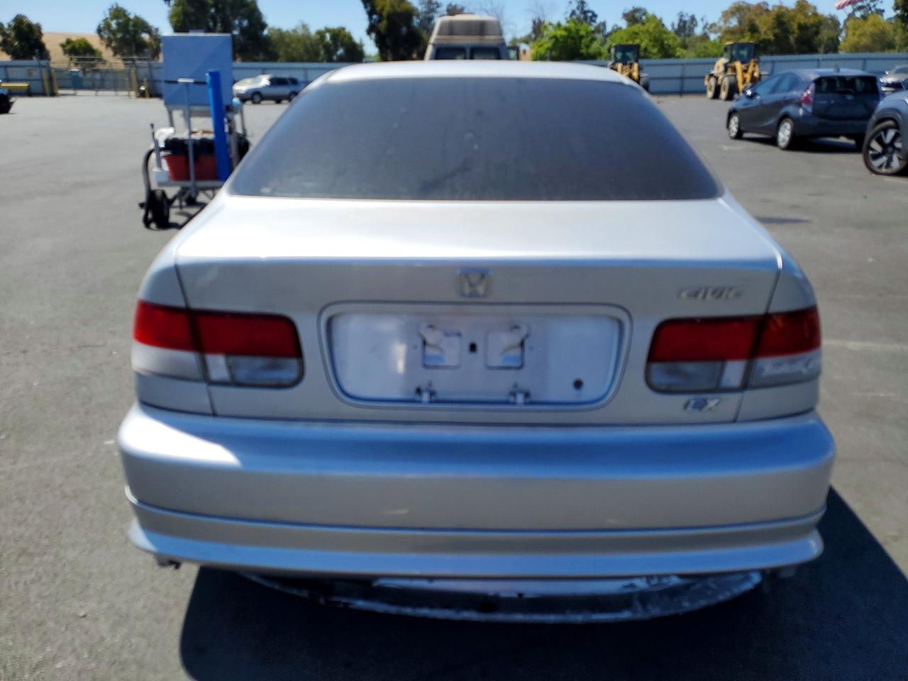 2000 Honda Civic Ex Silver vin: 1HGEJ8142YL012438