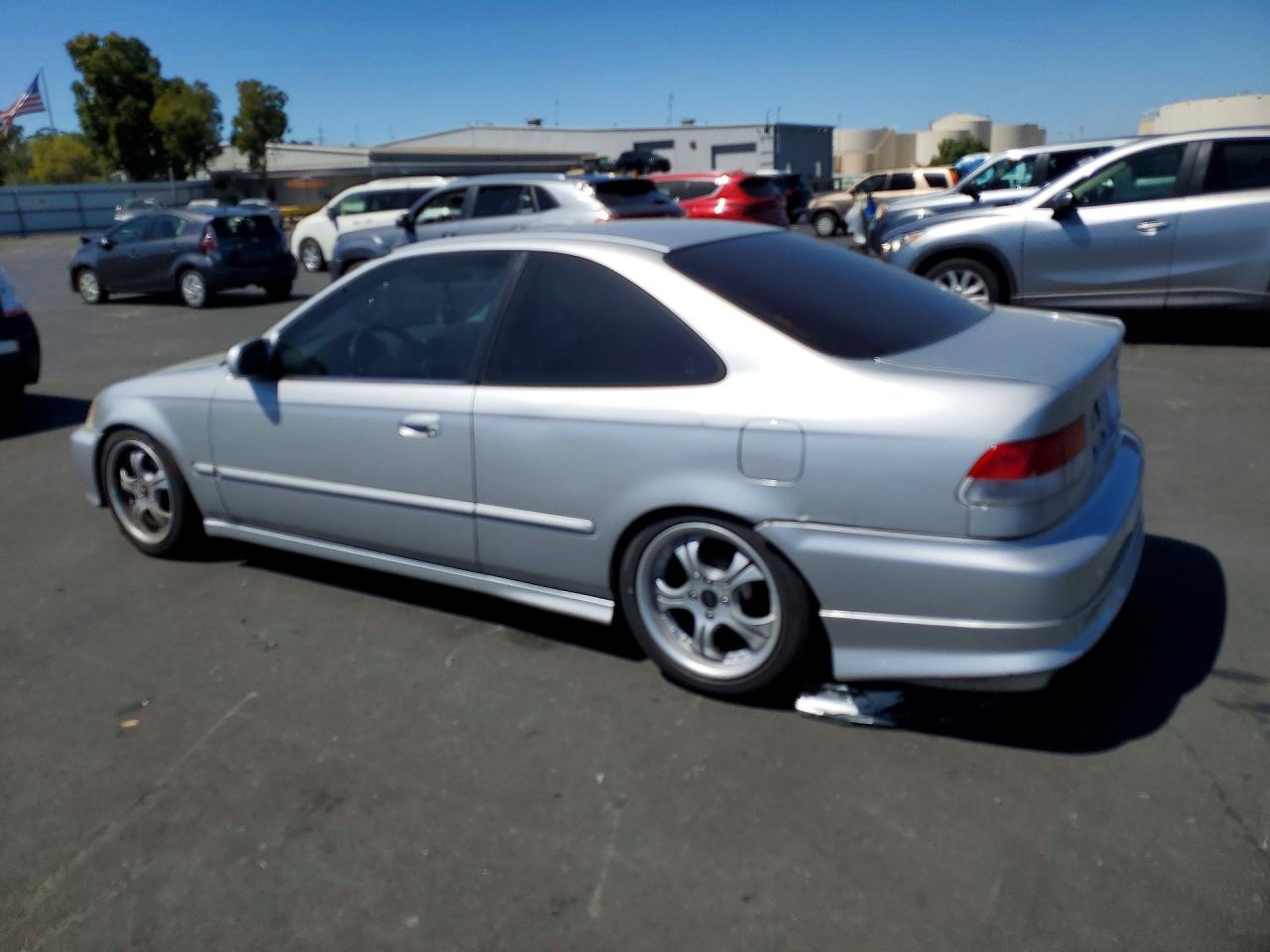 2000 Honda Civic Ex Silver vin: 1HGEJ8142YL012438