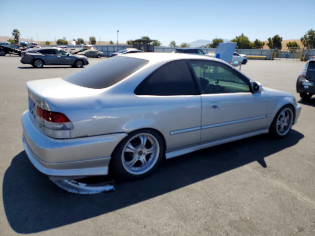 2000 Honda Civic Ex Silver vin: 1HGEJ8142YL012438