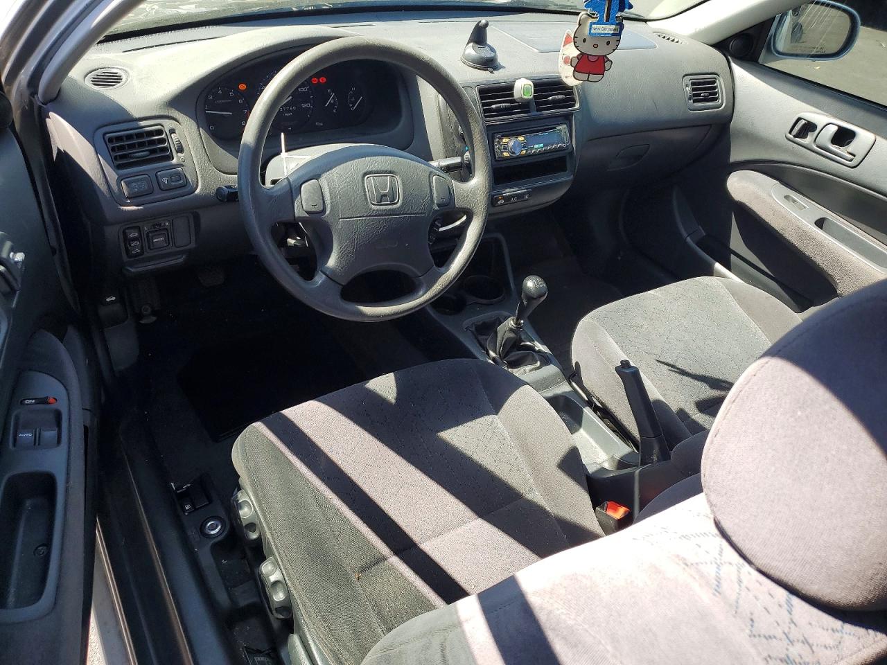 2000 Honda Civic Ex Silver vin: 1HGEJ8142YL012438