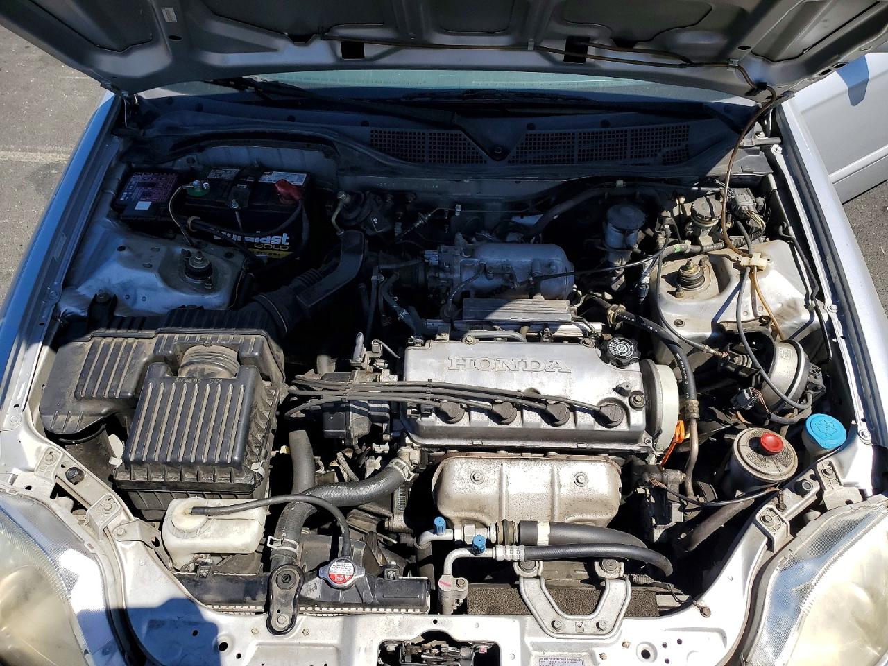 2000 Honda Civic Ex Silver vin: 1HGEJ8142YL012438