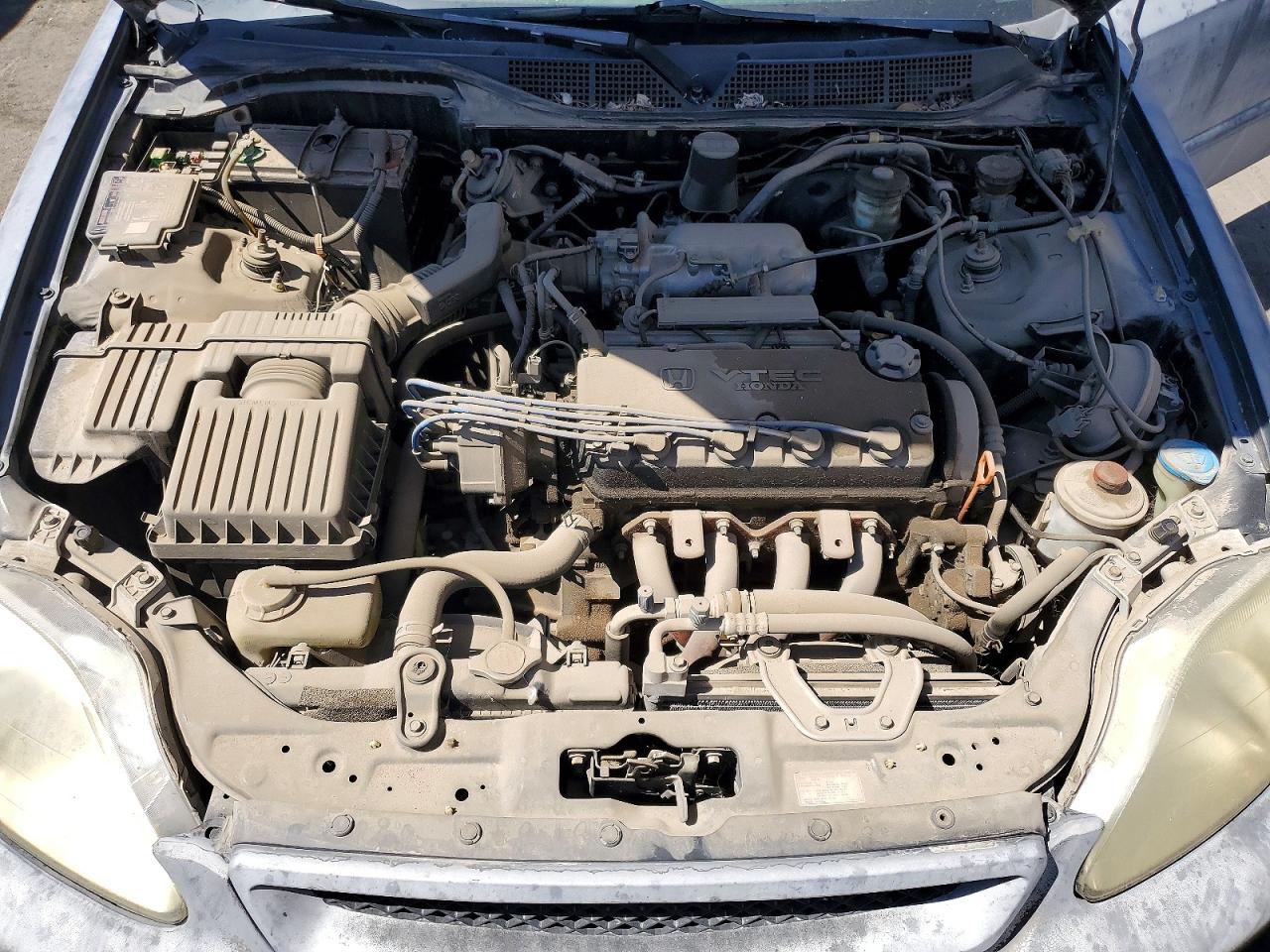 2000 Honda Civic Ex Gray vin: 1HGEJ8142YL031409