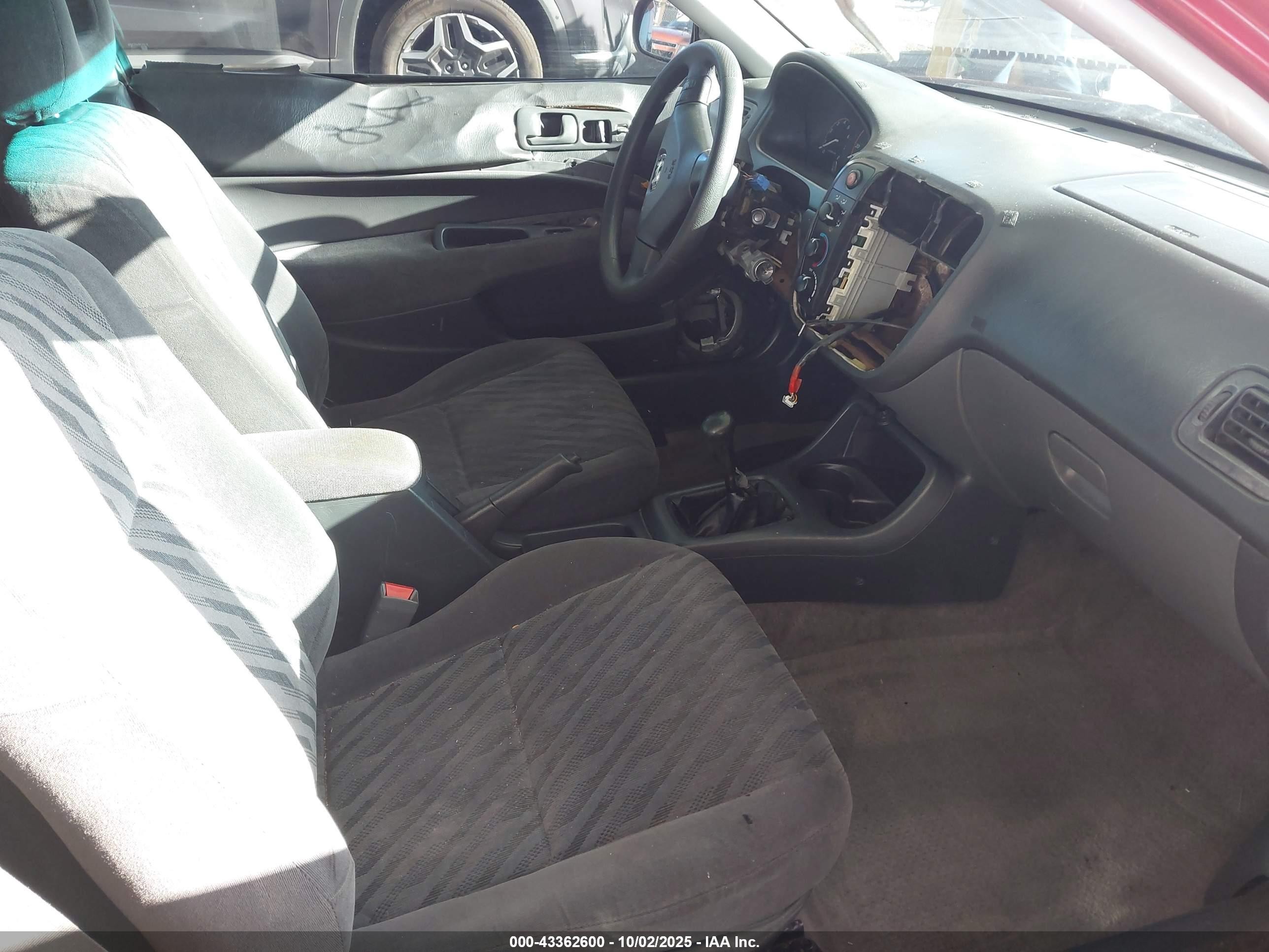 2000 Honda Civic Ex Red vin: 1HGEJ8142YL071375