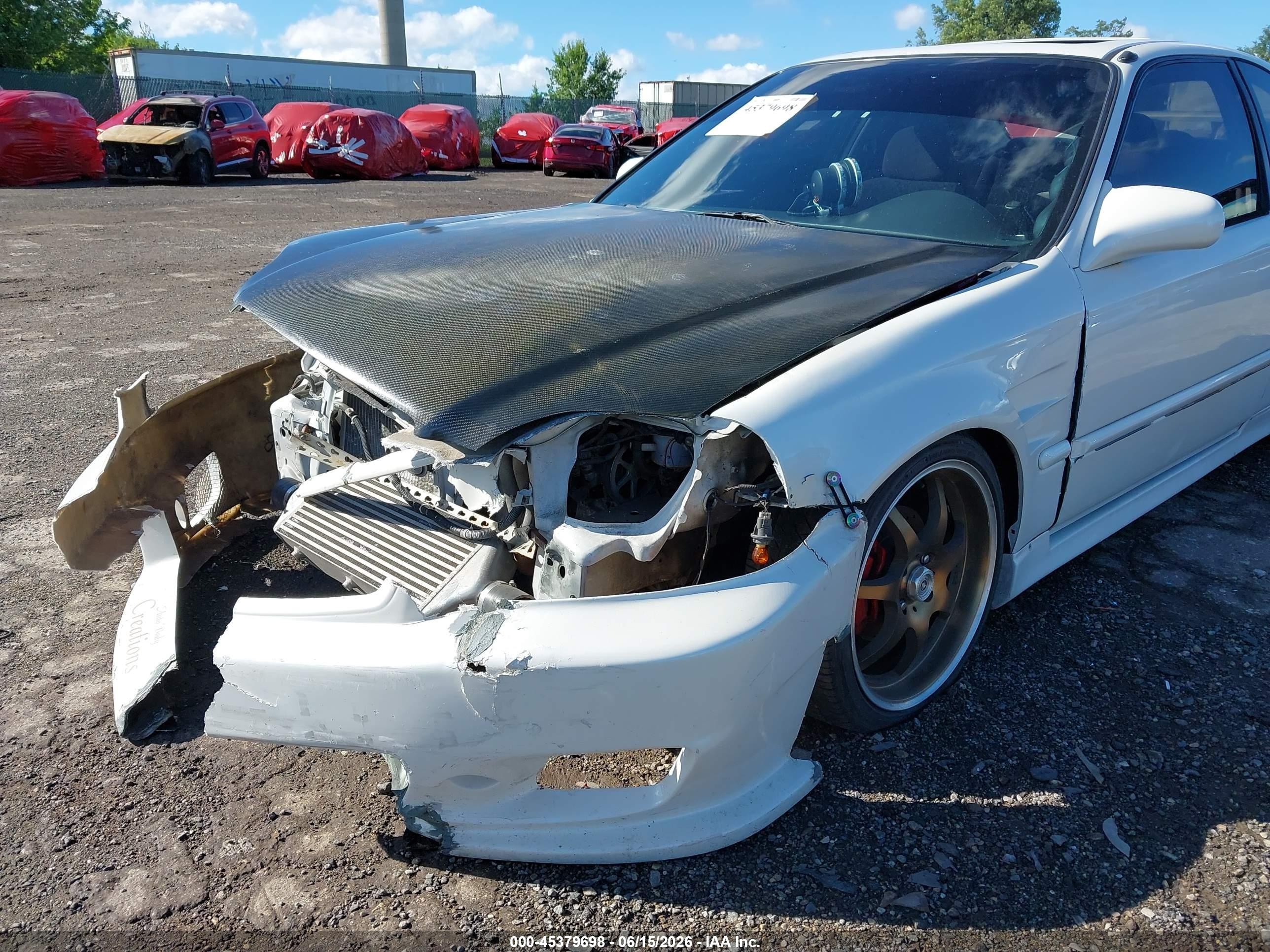 1997 Honda Civic Ex White vin: 1HGEJ8143VL119672