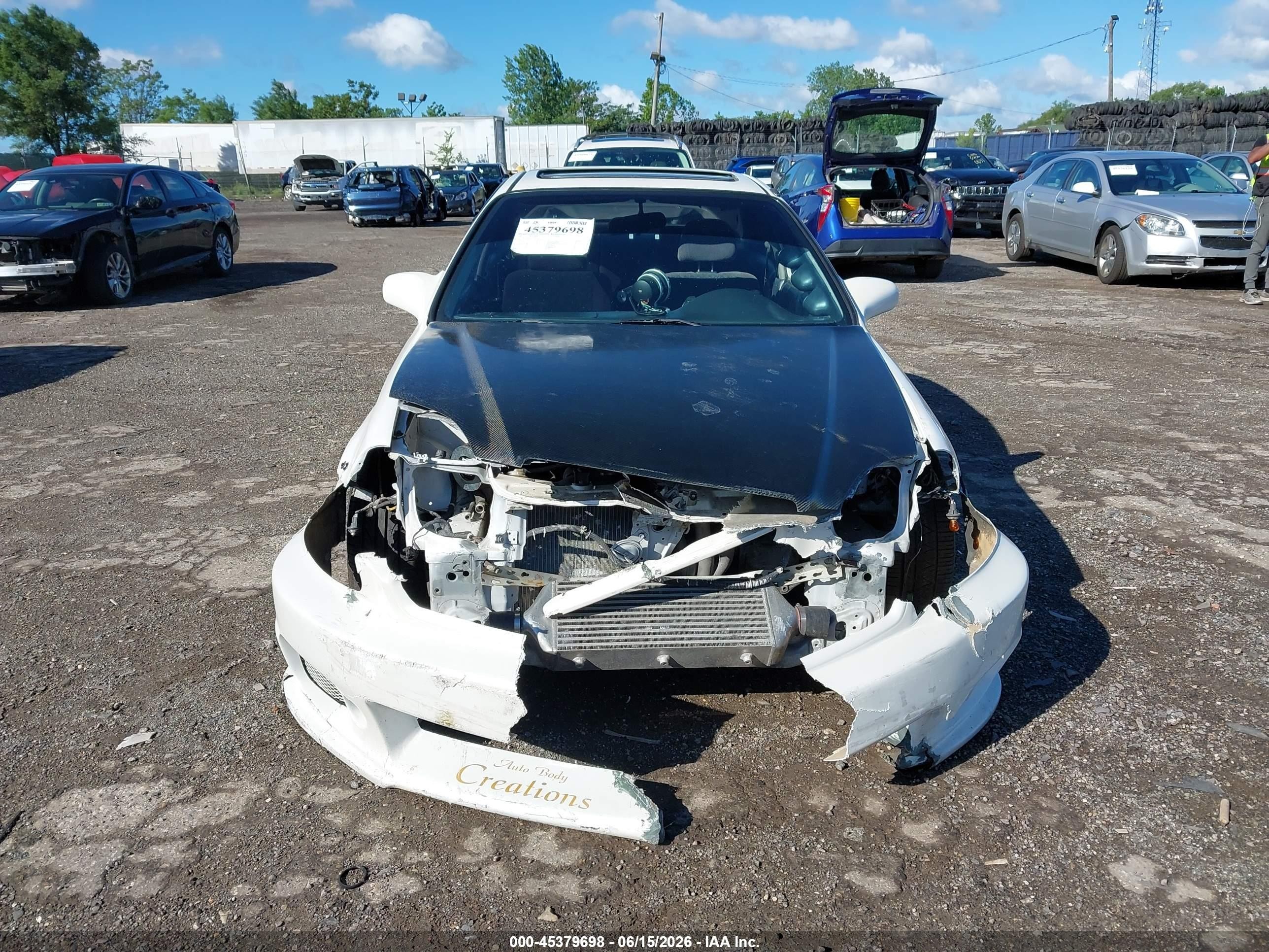 1997 Honda Civic Ex White vin: 1HGEJ8143VL119672