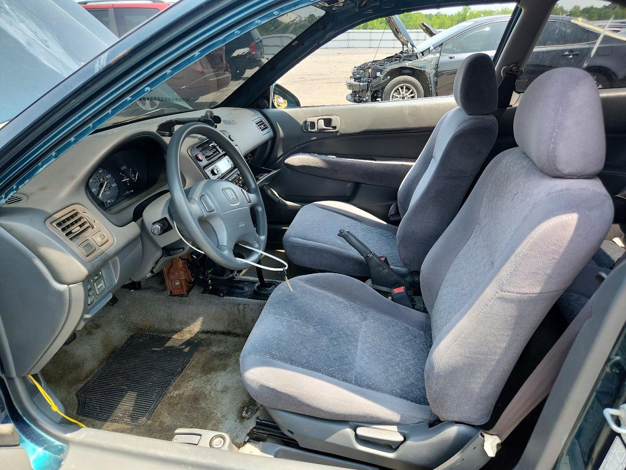 1996 Honda Civic Ex Green vin: 1HGEJ8144TL002566