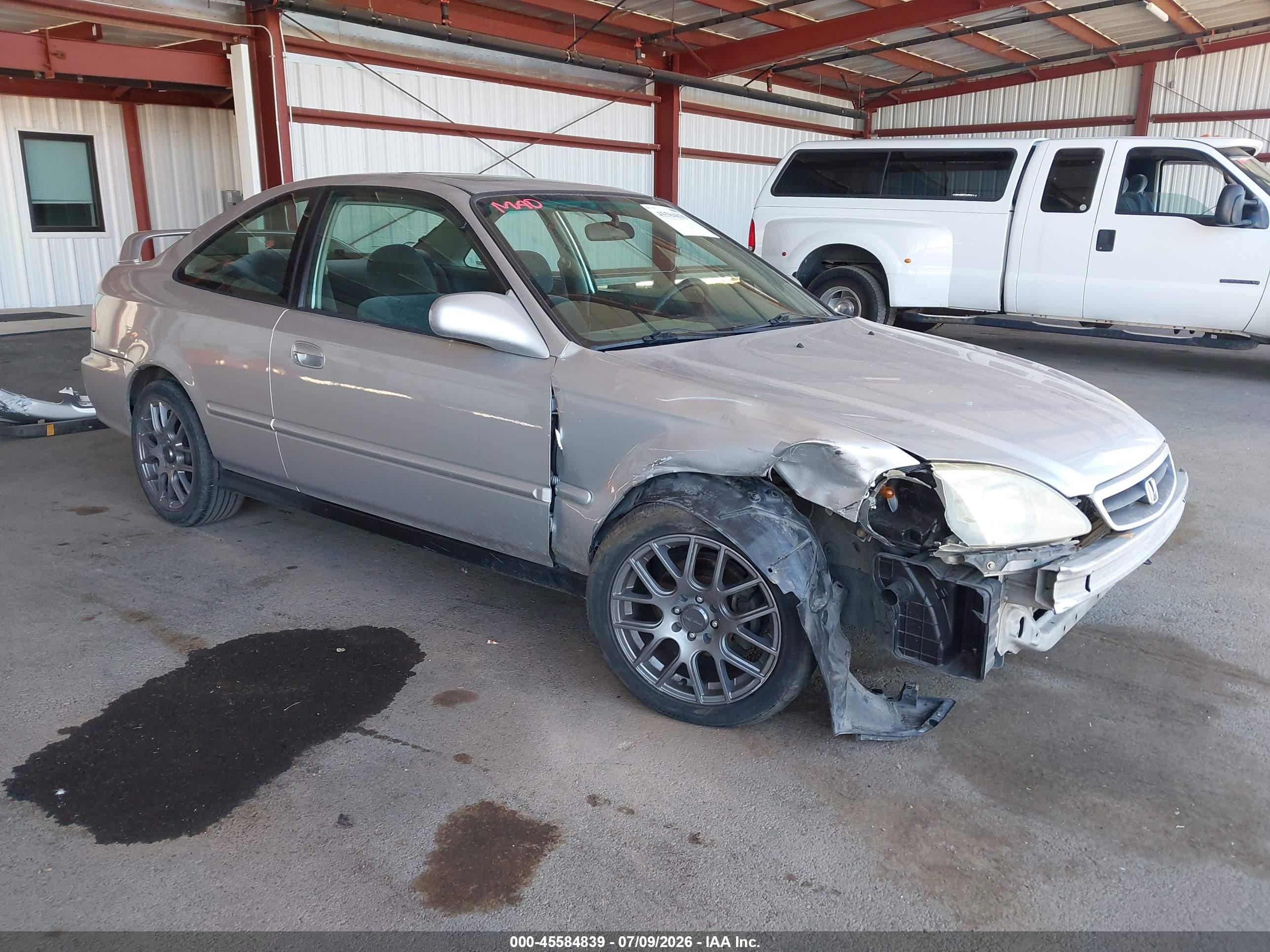 2000 Honda Civic Ex Silver vin: 1HGEJ8144YL077954