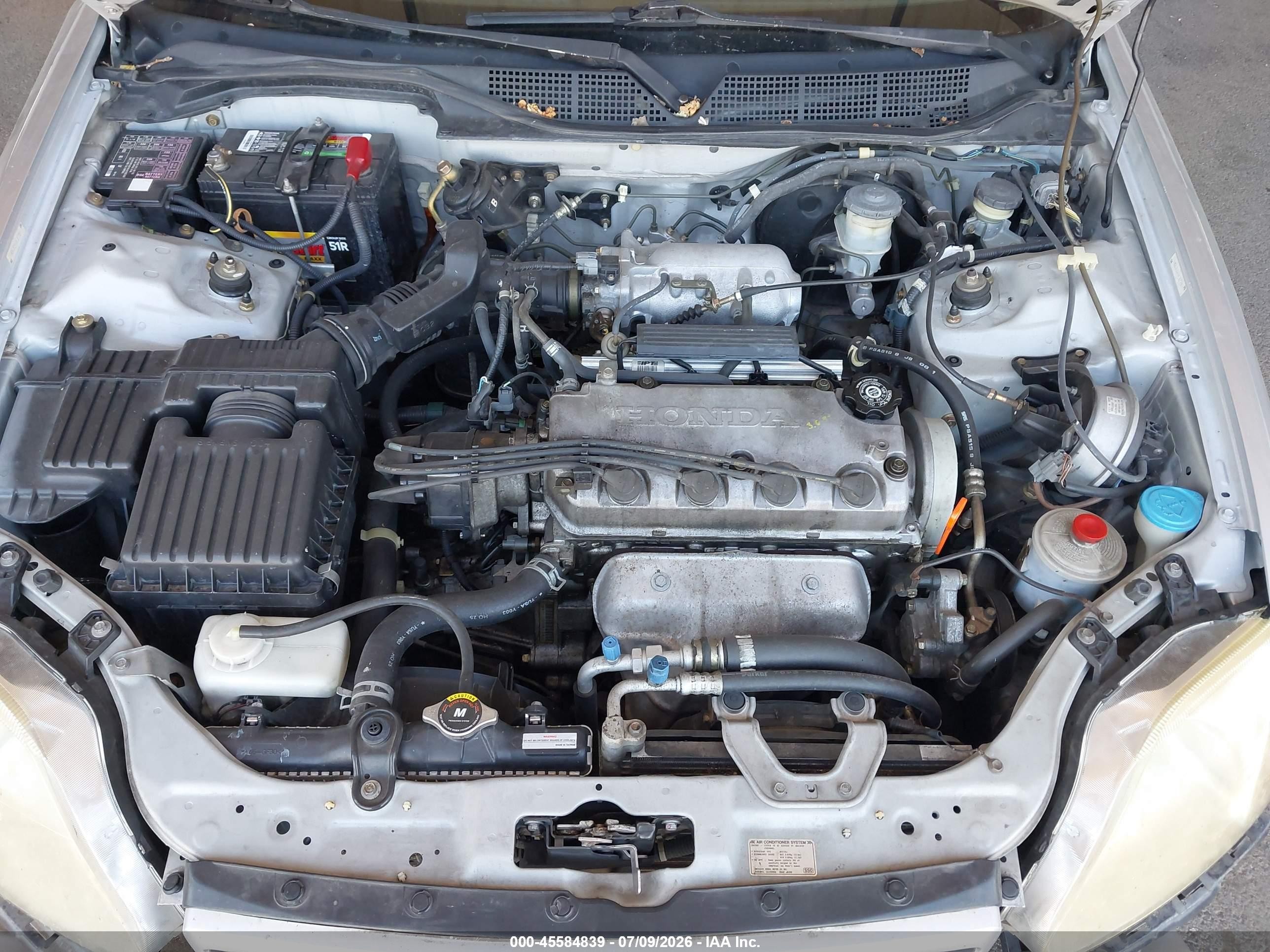2000 Honda Civic Ex Silver vin: 1HGEJ8144YL077954