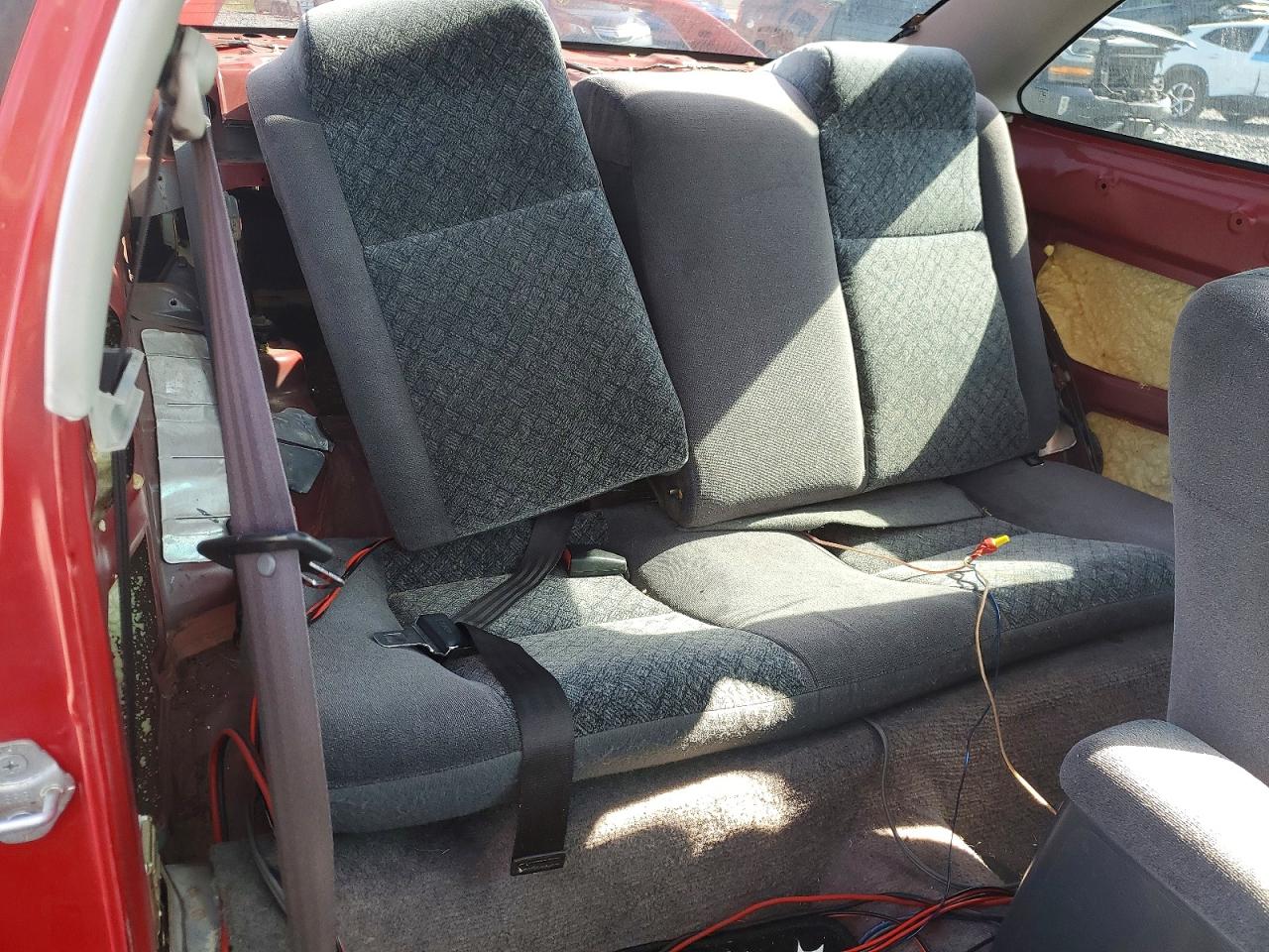 1998 Honda Civic Ex Red vin: 1HGEJ8145WL098468