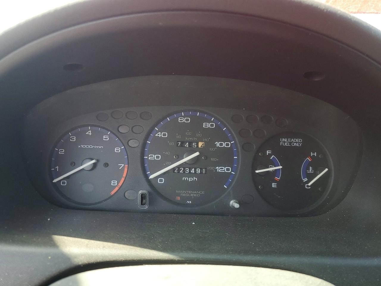 1998 Honda Civic Ex Red vin: 1HGEJ8145WL098468