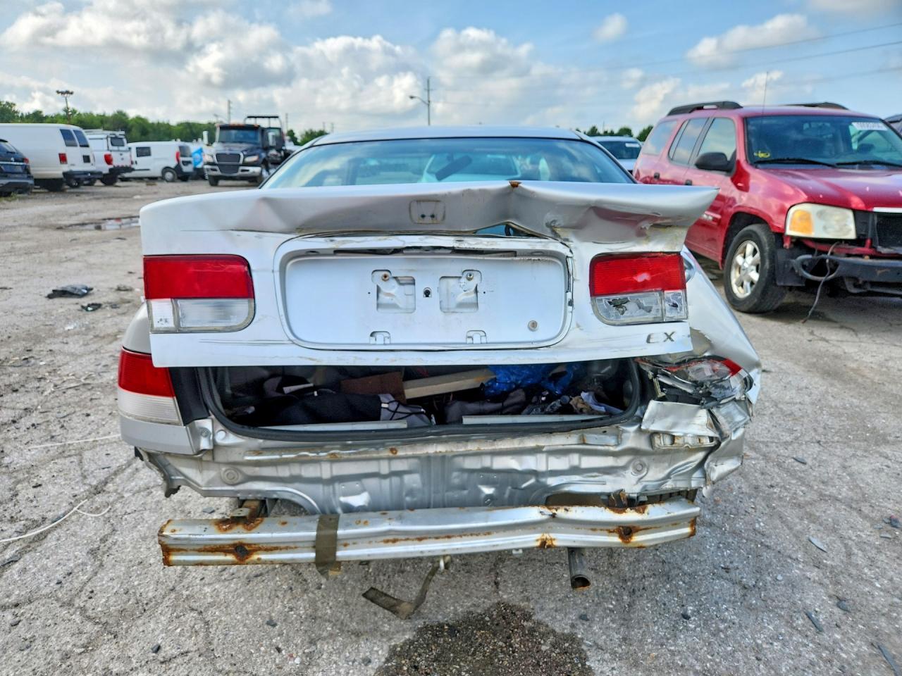 2000 Honda Civic Ex Silver vin: 1HGEJ8145YL125803
