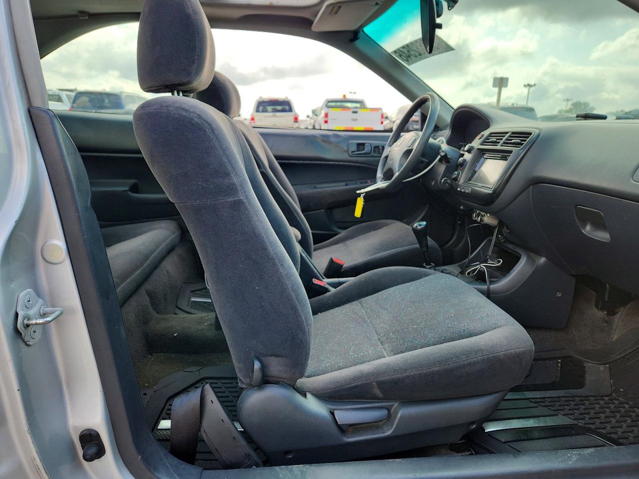 2000 Honda Civic Ex Silver vin: 1HGEJ8145YL125803