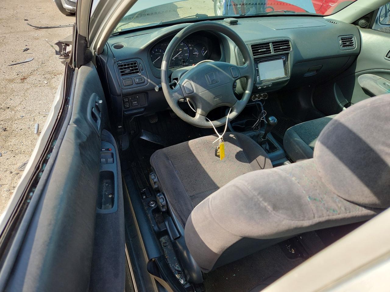 2000 Honda Civic Ex Silver vin: 1HGEJ8145YL125803