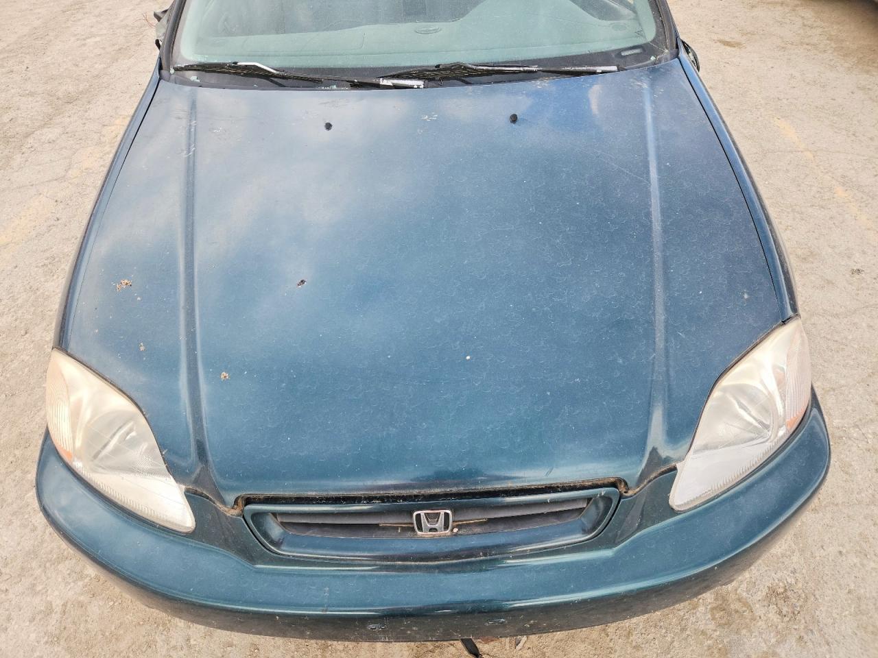 1996 Honda Civic Ex Green vin: 1HGEJ8146TL086602