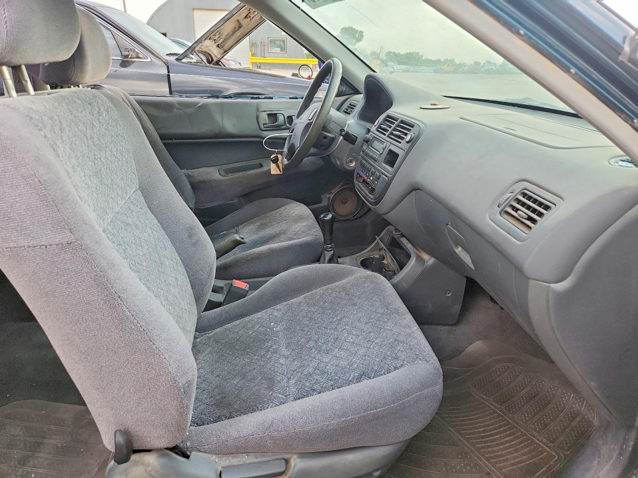 1996 Honda Civic Ex Green vin: 1HGEJ8146TL086602
