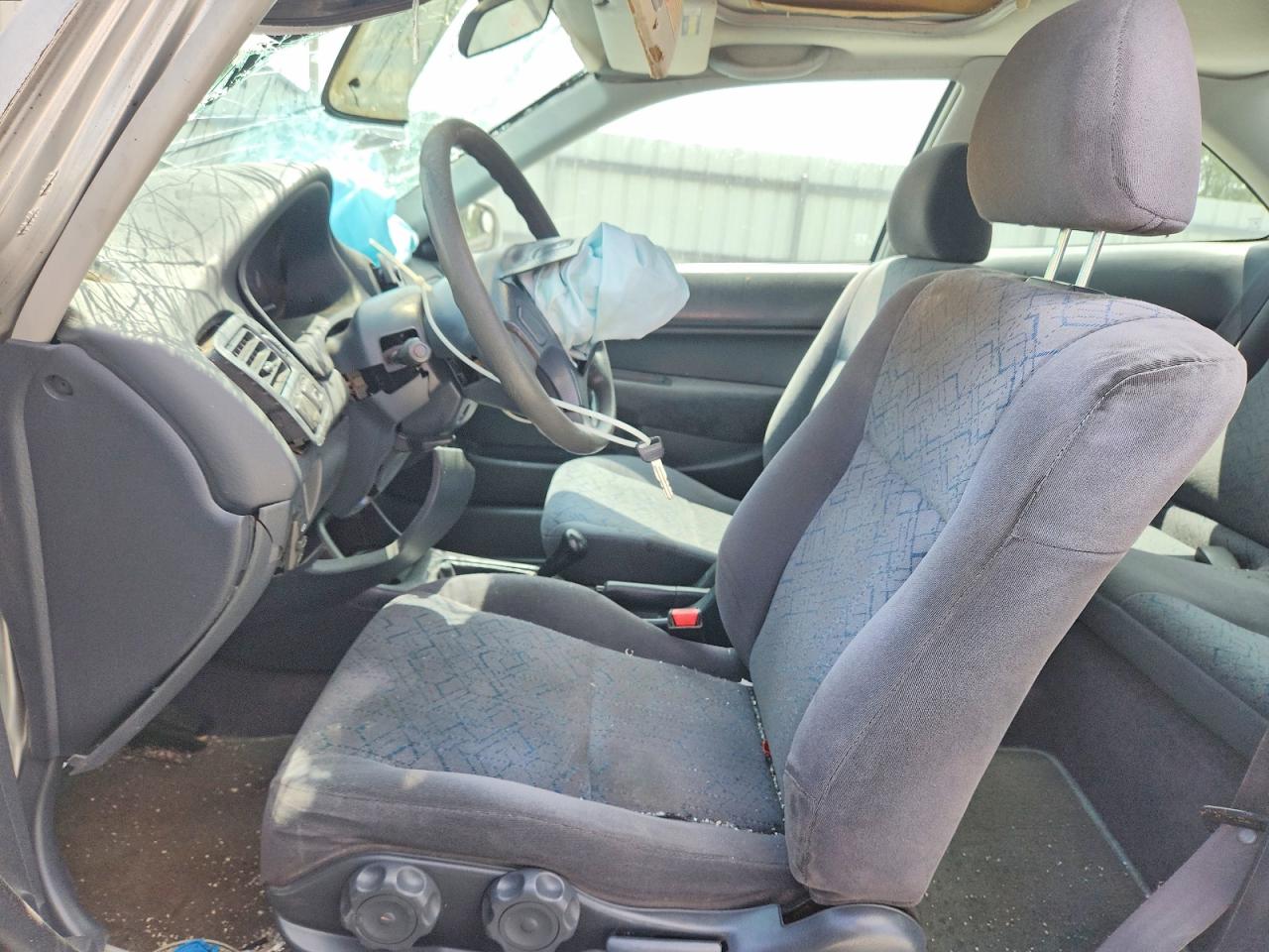 1999 Honda Civic Ex Silver vin: 1HGEJ8147XL087005