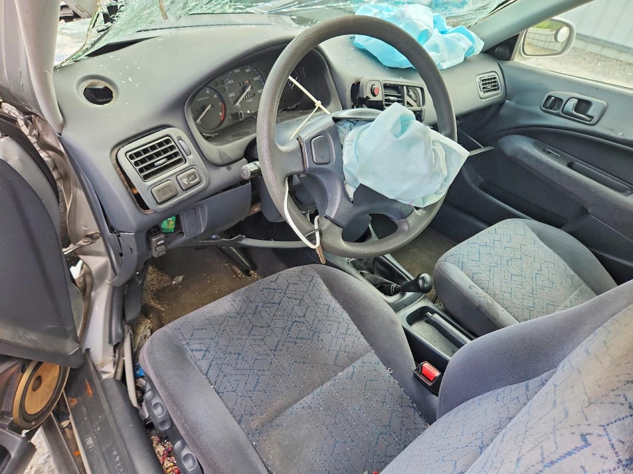 1999 Honda Civic Ex Silver vin: 1HGEJ8147XL087005