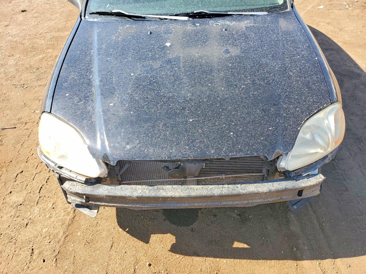 1998 Honda Civic Ex Черный vin: 1HGEJ8148WL071636
