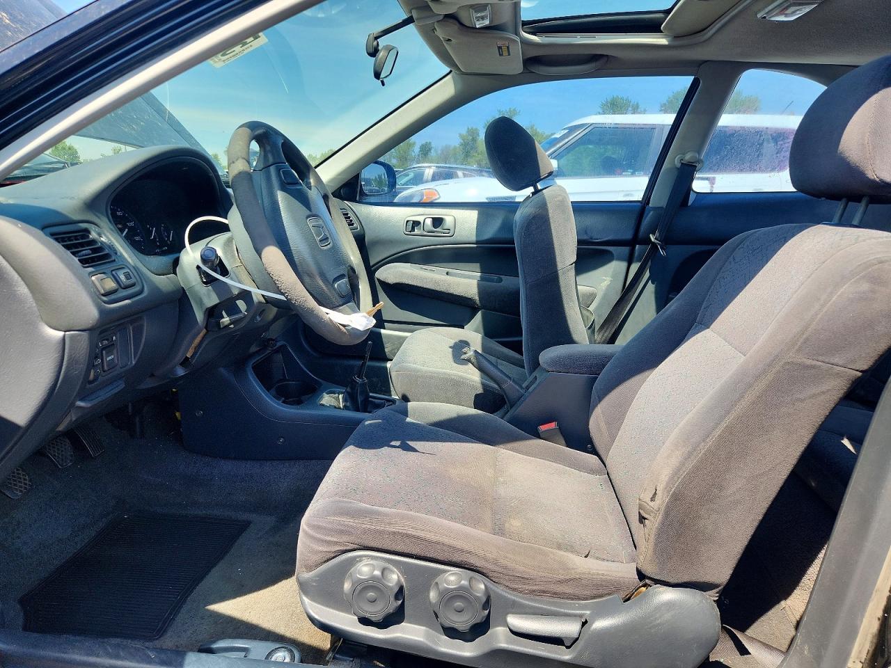 1999 Honda Civic Ex Black vin: 1HGEJ8148XL065885