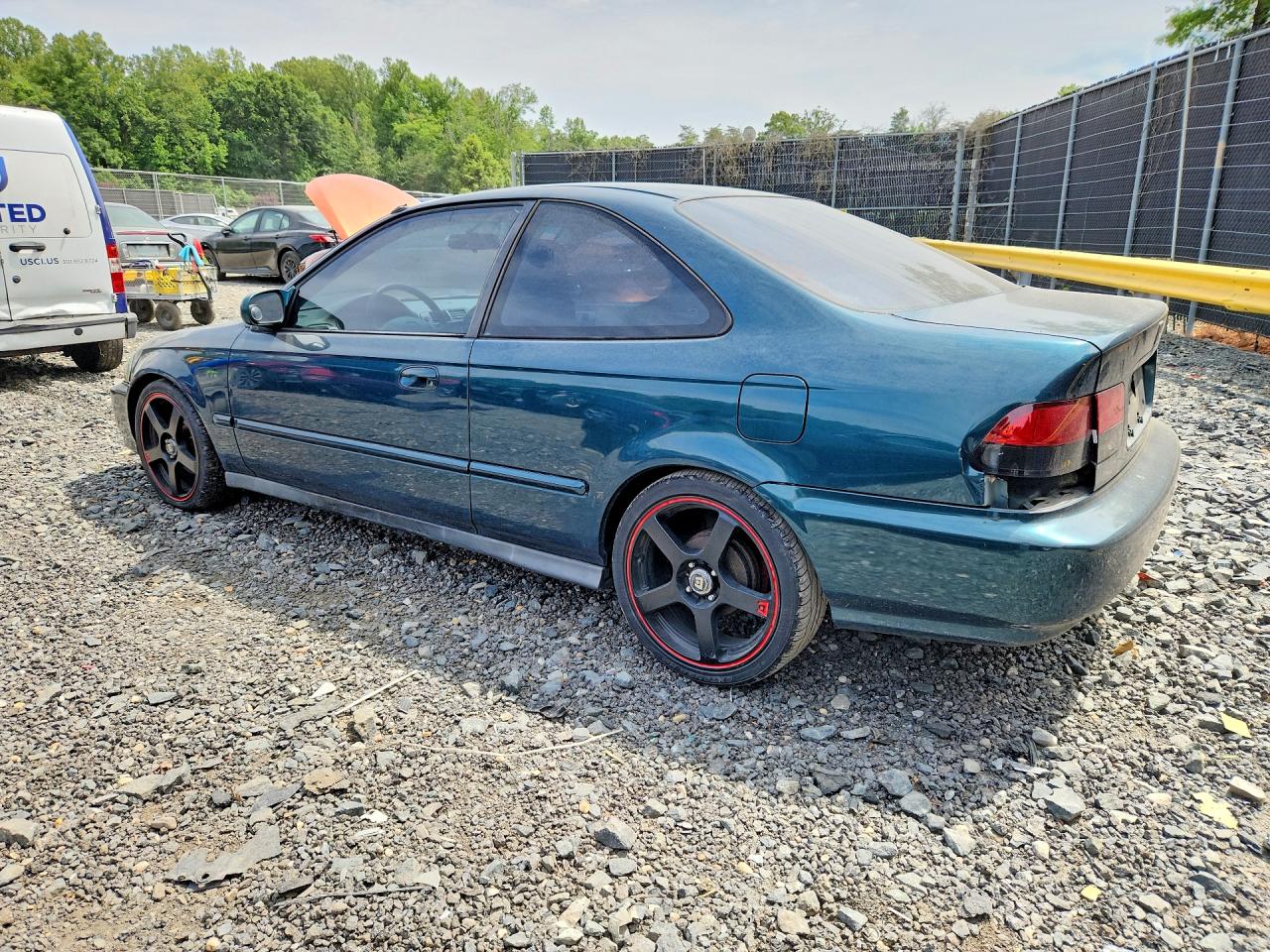 1996 Honda Civic Ex Green vin: 1HGEJ8149TL059684