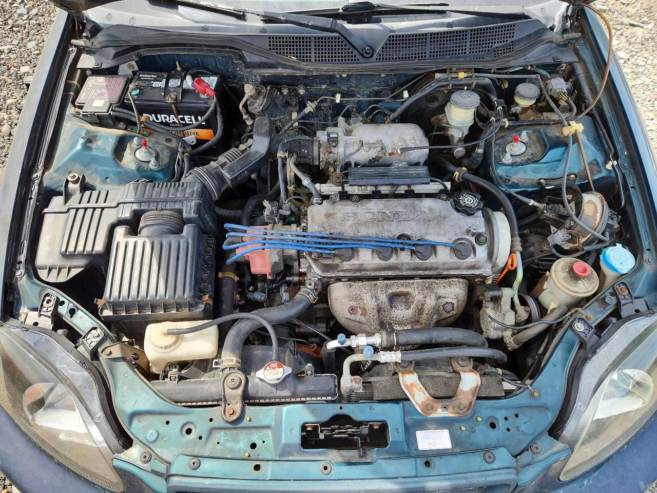 1996 Honda Civic Ex Green vin: 1HGEJ8149TL059684