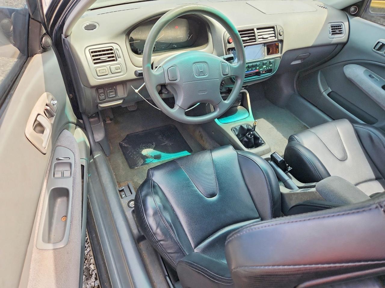 1996 Honda Civic Ex Green vin: 1HGEJ8149TL059684